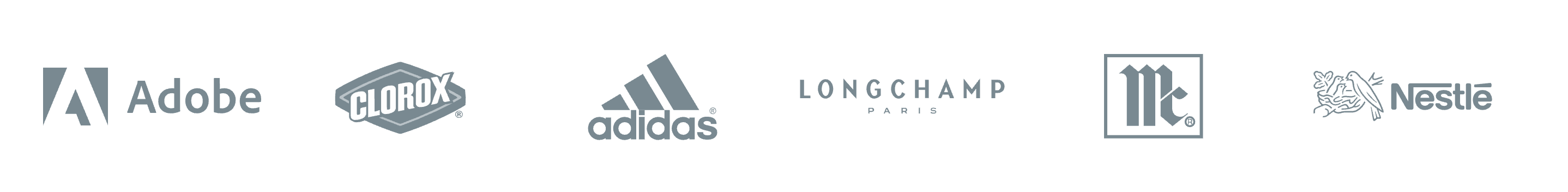 Representative brand experience logos